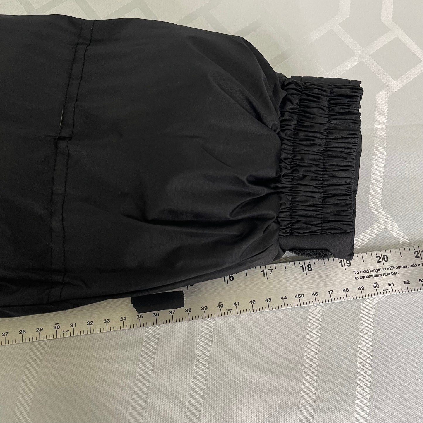 Canyon River Blues 1987 Vintage Y2K Puffer Jacket Grey Black Colorblock Insulated Hooded Coat