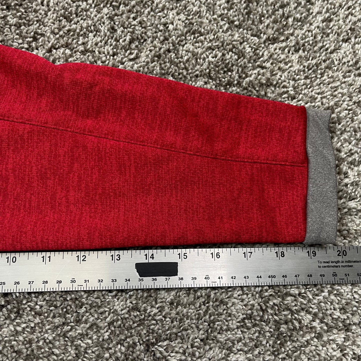 Adidas Men's Large L Baseball Dugout Fleece Pullover Sweatshirt Red Gray CY2057