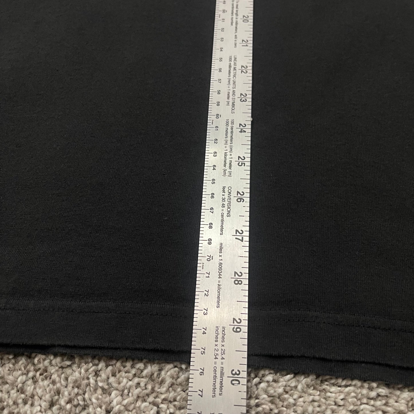 Carhartt K87 Loose Fit Heavyweight Pocket T-Shirt Black Men's Medium M Workwear